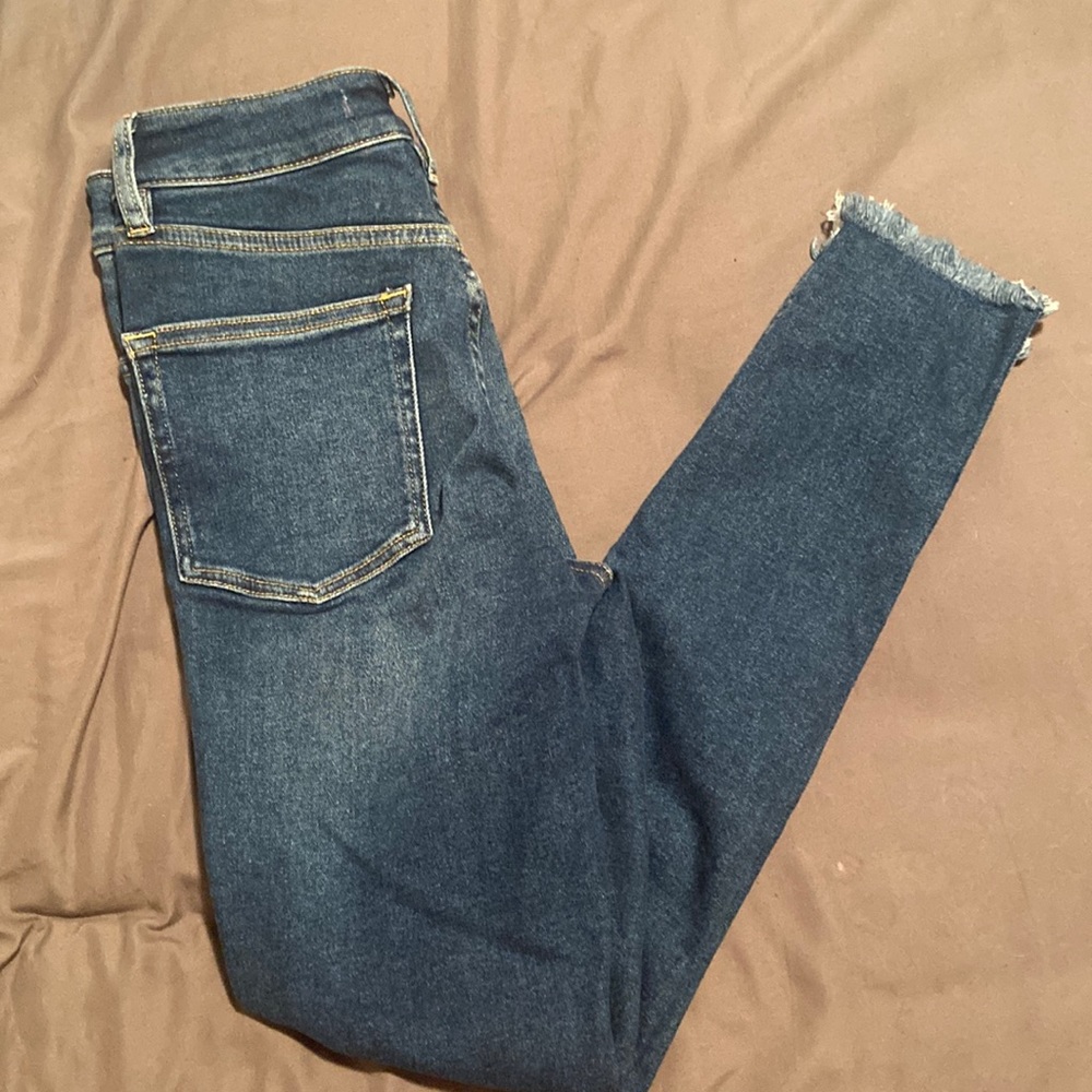 We The Free Dark Skinny Ankle Jeans